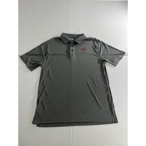 Texas Tech Gray Polo Size XL